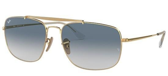 Ray-Ban RB 3560 001/3F 61 THE COLONEL Erkek Güneş Gözlüğü