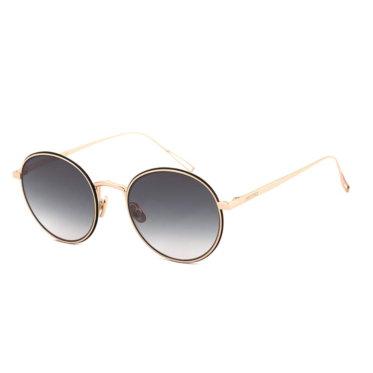 RETRO BLACK GOLD III C01 51 Unisex Güneş Gözlüğü
