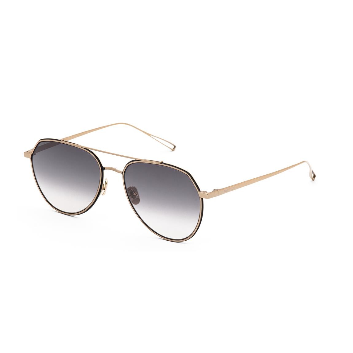RETRO BLACK GOLD I C06 55 Unisex Güneş Gözlüğü