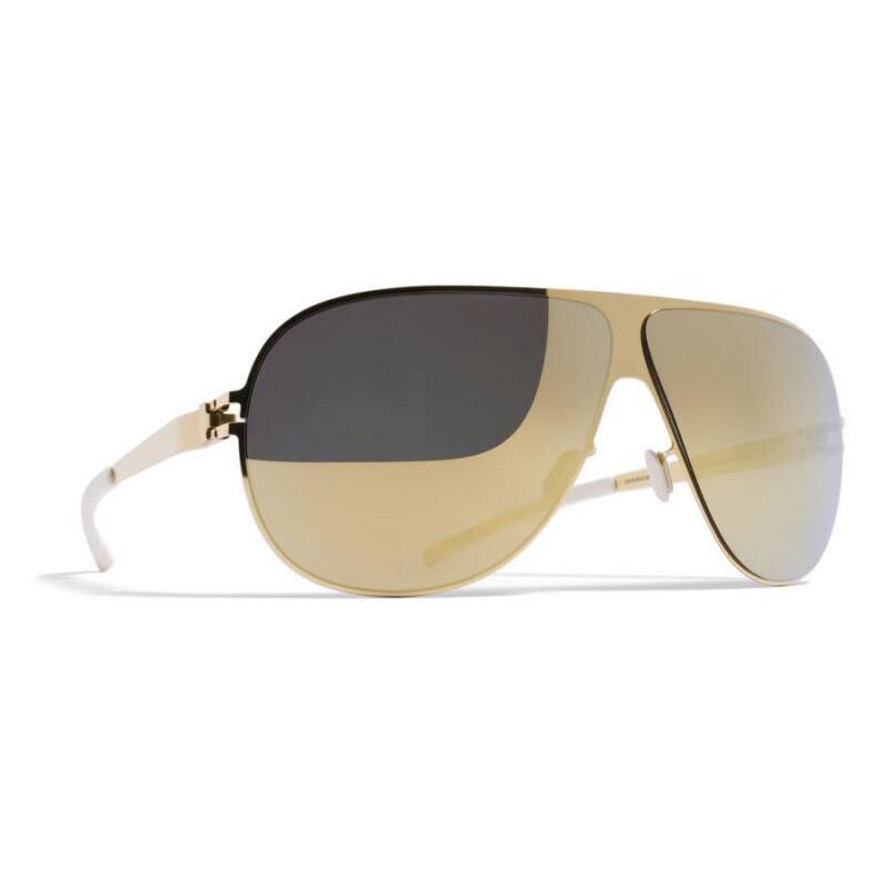 MYKITA HUBERT F9 GOLD/GOLD Erkek Güneş Gözlüğü