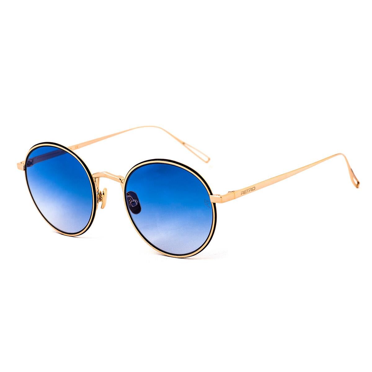 RETRO BLACK GOLD III C02 51 Unisex Güneş Gözlüğü