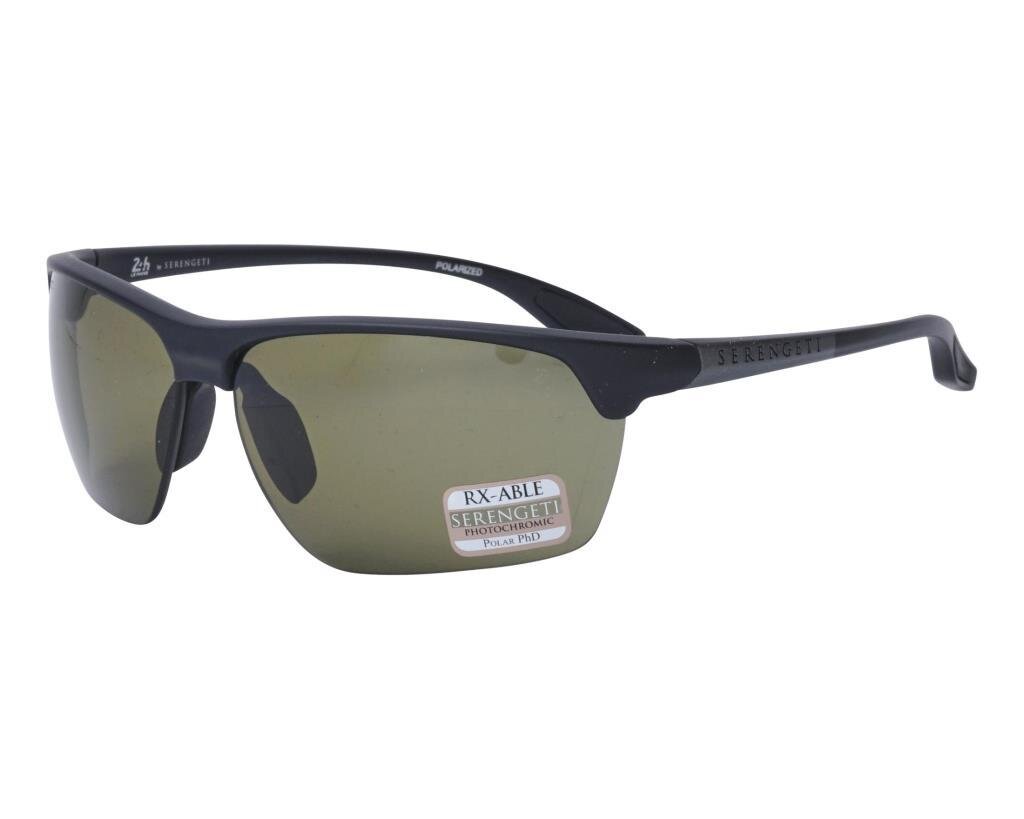 SERENGETI GSG 8748 LINOSA SATIN BLACK/DARK GUN Erkek Güneş Gözlüğ