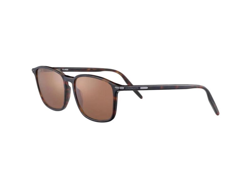 SERENGETI GSG 8933 LENWOOD SHINY DARK HAVANA Unısex Güneş Gözlüğü
