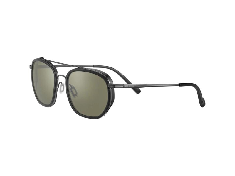 SERENGETI GSG 525004 BORON SHINY DARK GUNMETAL Unısex Güneş Gözlüğü