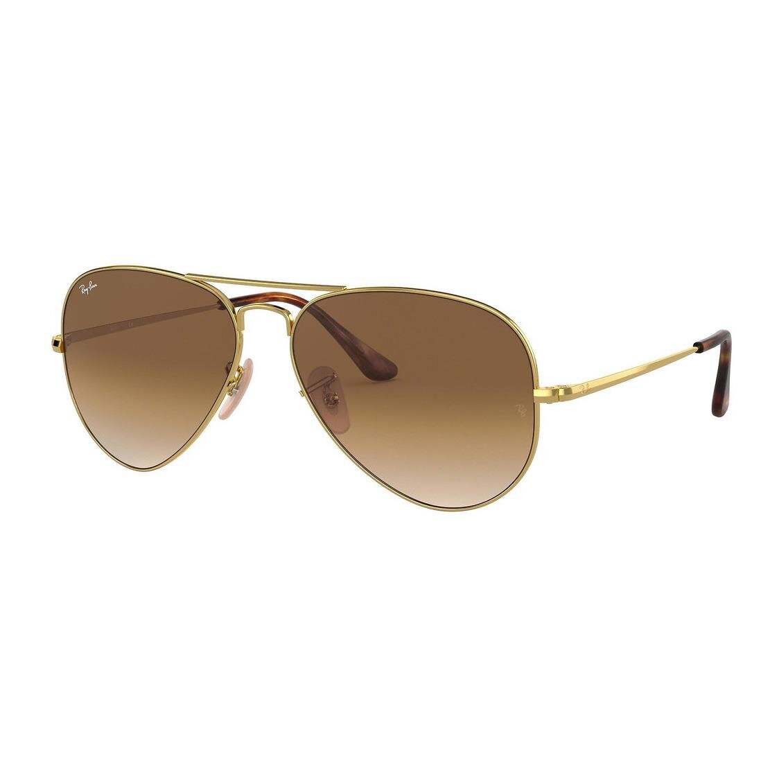 Ray-Ban RB 3689 914751 58 AVIATOR METAL II Unisex Güneş Gözlüğü