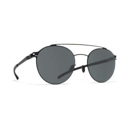 MYKITA BRENT BLACK/GOLD EDGES DRKGRY Unisex Güneş Gözlüğü