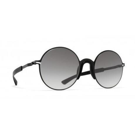 MYKITA IVY MH1 BLACK-PITCH BLACK GRAD Unisex Güneş Gözlüğü