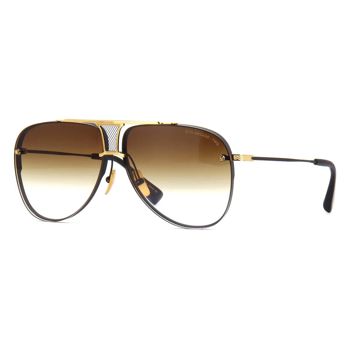 DITA DITA DECADE-TWO DRX-2082-B-BLK-GLD-62 Unisex Güneş Gözlüğü