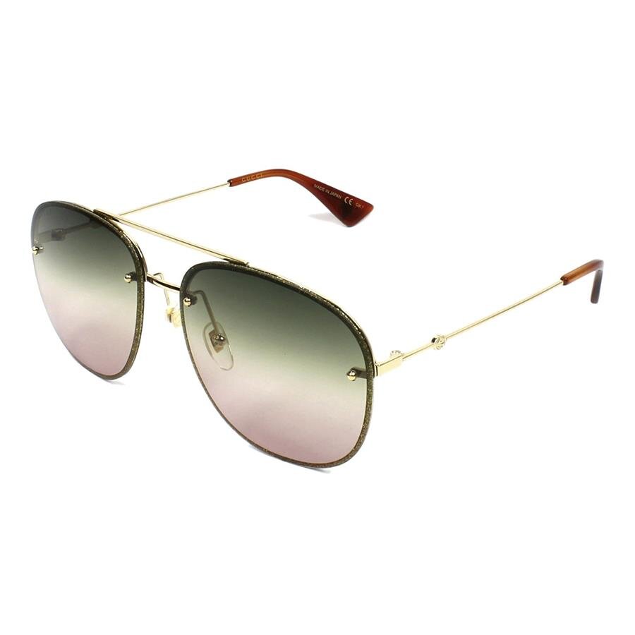 GUCCI GG 0227S 004 62 16 Kadın Güneş Gözlüğü
