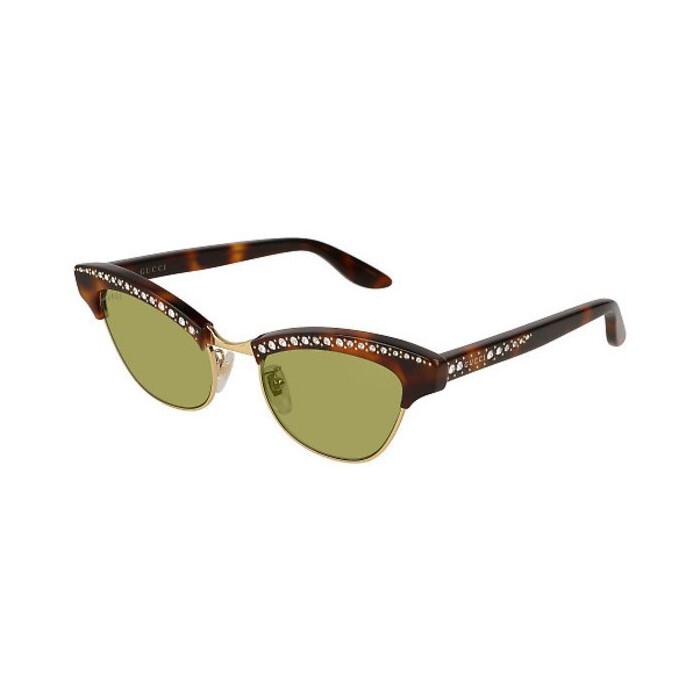 Gucci GG 0153S 003 49 18 Kadın Güneş Gözlüğü