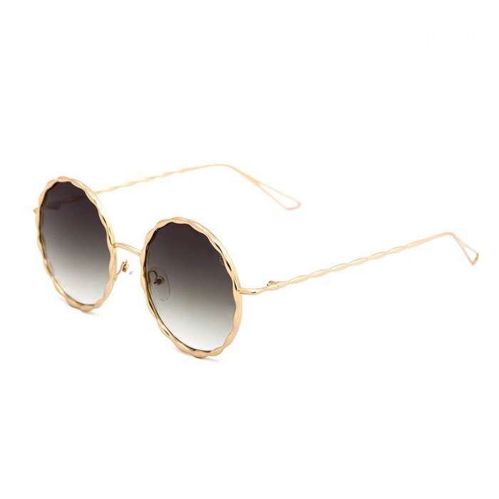 RETRO LIMITED XIV GOLD/GREEN GRAD. Kadın Güneş Gözlüğü