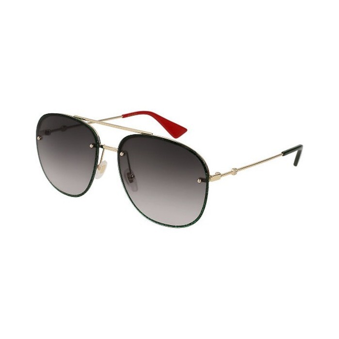 Gucci GG 0227S 001 62 16 Kadın Güneş Gözlüğü