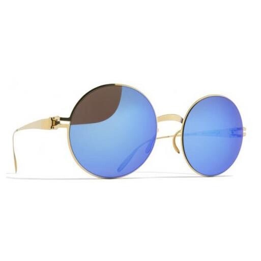 MYKITA JANIS F9 GOLD AZURE Unisex Güneş Gözlüğü
