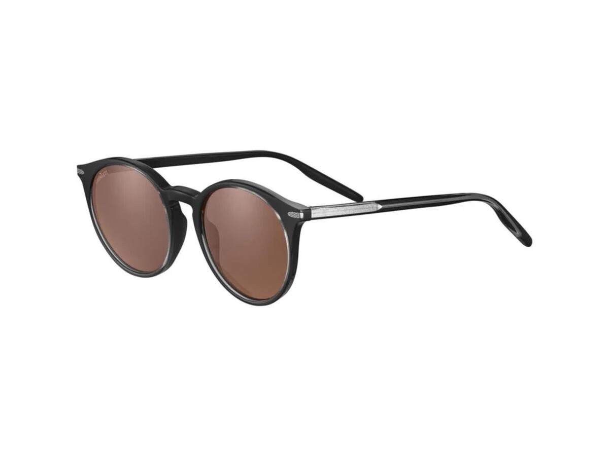 SERENGETI GSG 028002 LEONORA SHINY CLEAR&BLACK Kadın Güneş Gözlüğü
