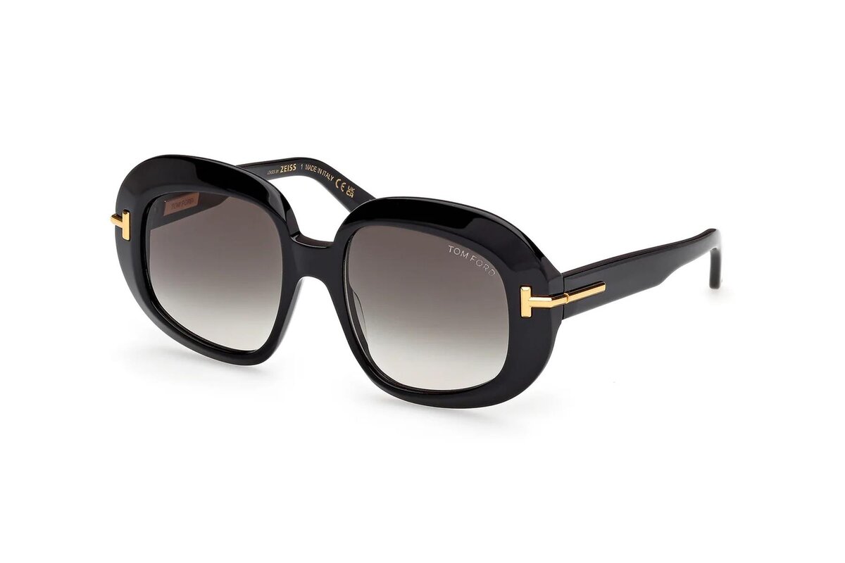 TOM FORD ICON FT1237 01B 53 Kadın Güneş Gözlüğü