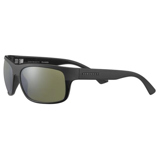 SERENGETI GSG 8301 PISTOIA MATTE BLACK TOP SHINY BLACK Unısex Güneş Gözlüğü