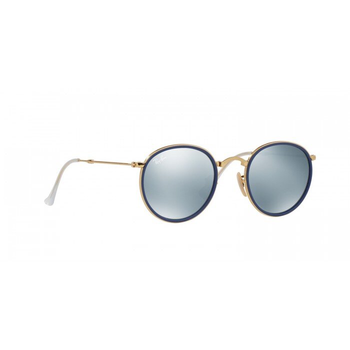 Ray-Ban RB 3517 001/30 48 Round Metal Unisex Güneş Gözlüğü